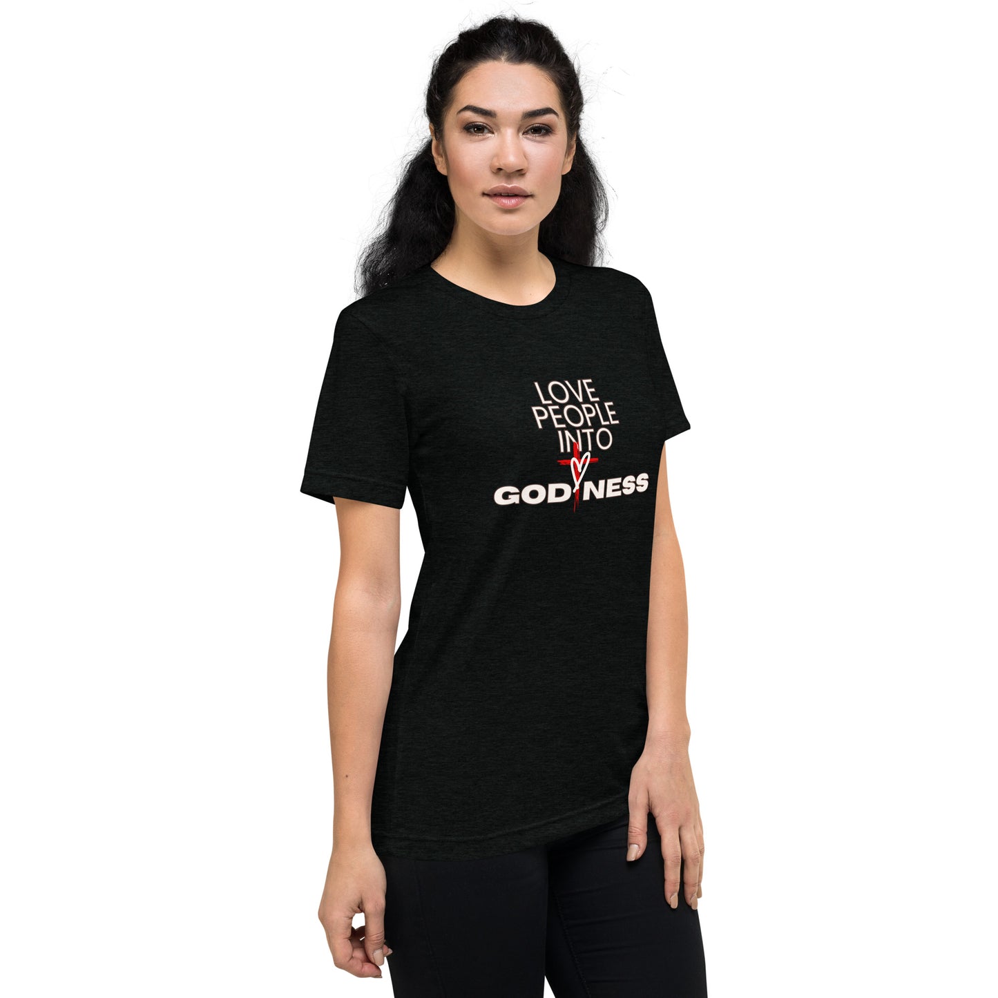 GODNESS UNISEX TRI-BLEND TEE