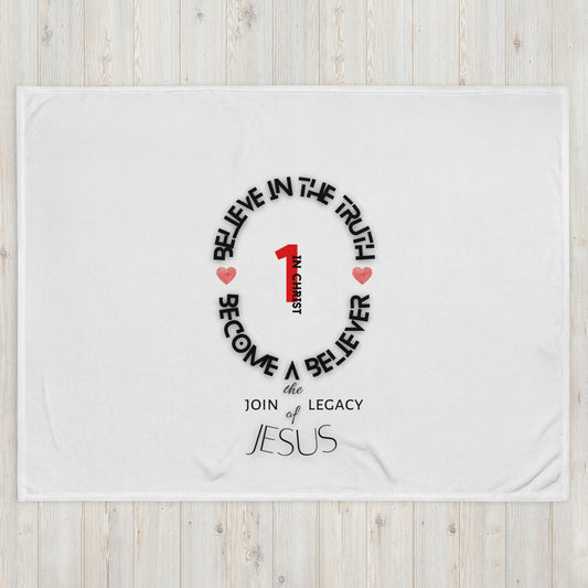 Believe in the TRUTH Throw Blanket